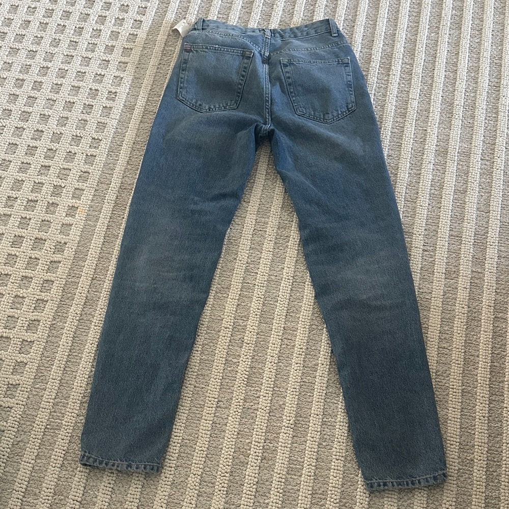 BDG Classic Blue Straight Leg Women's Jeans - Picture 2 of 5